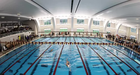 Full-pool shot at the Margot Connell Recreation Center