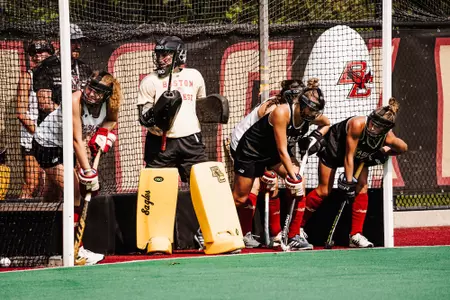 BC practices penalty corner drill