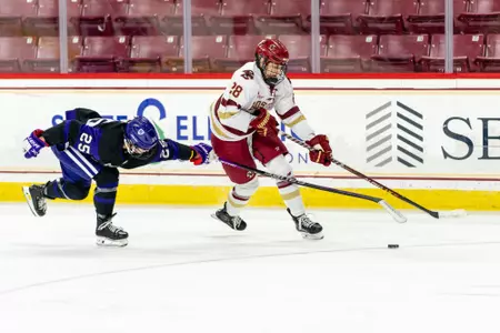 Gaby Roy against Holy Cross