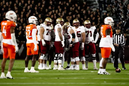 Boston College dropped a 42-21 decision at Virginia Tech on Thursday night