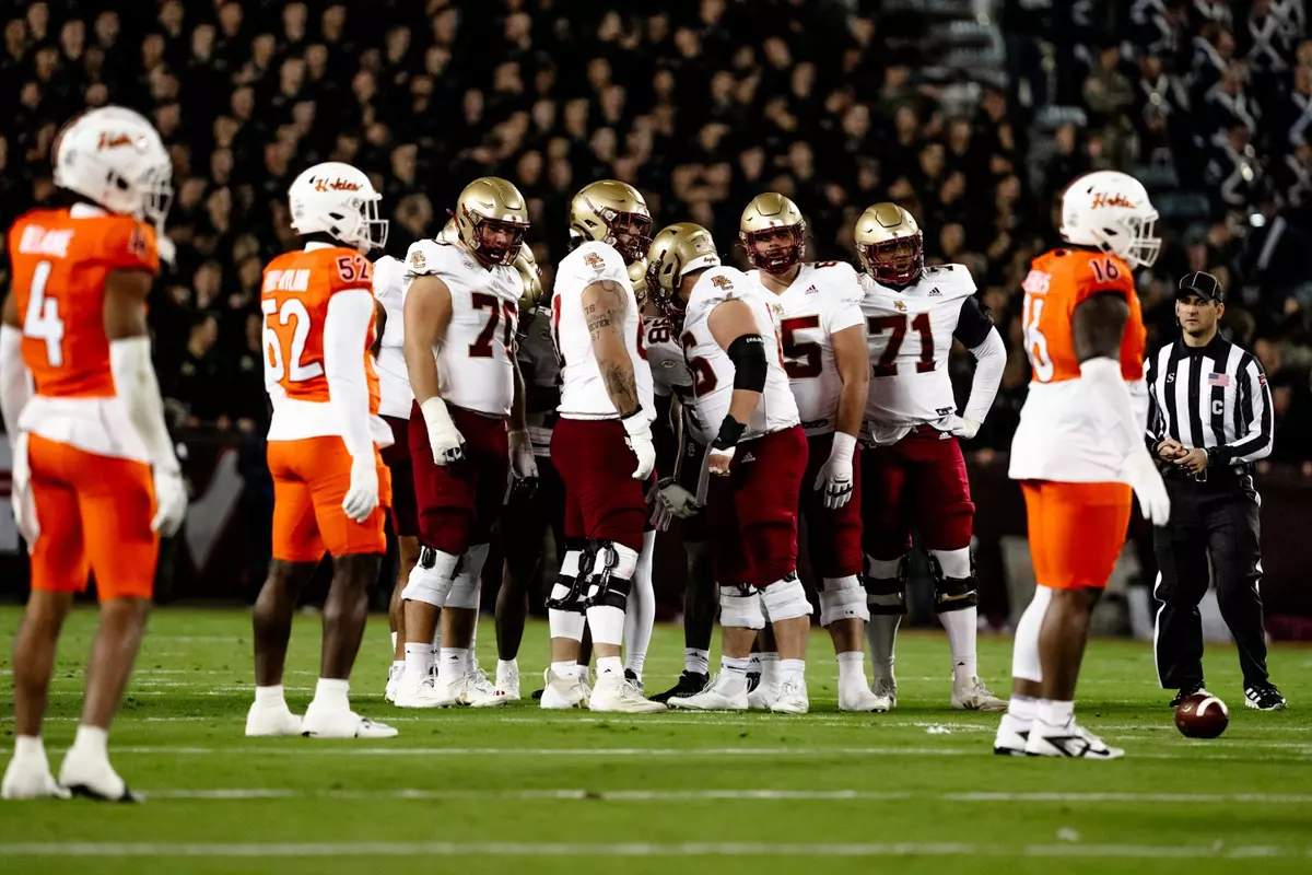 Boston College dropped a 42-21 decision at Virginia Tech on Thursday night