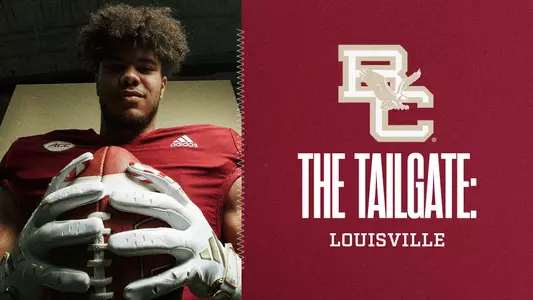 Graphic ft. Reed Harris and text "The Tailgate: Louisville".