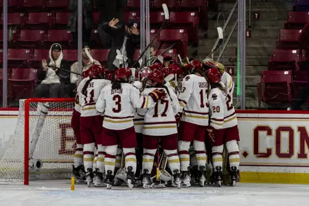 team celly after sweep