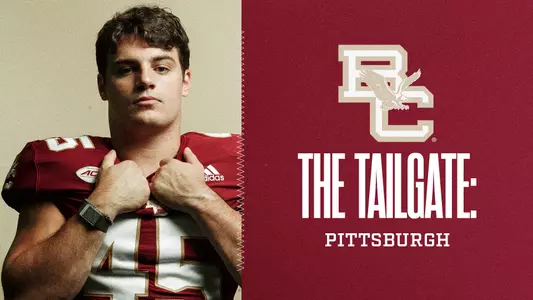 Graphic ft. Joe Marinaro with text "The Tailgate: Pittsburgh"
