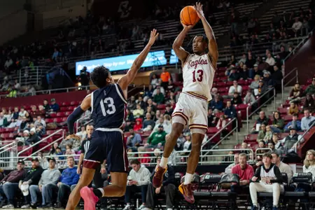Donald Hand Jr. scored a career-high 29 points to go along with 10 boards in a win over FDU