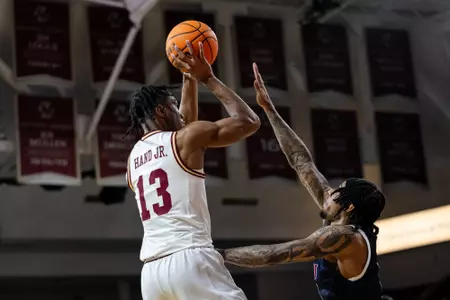 Donald Hand Jr. was named ACC Player of the Week on Dec. 30