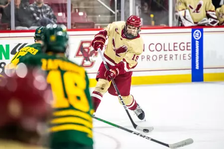 Cutter Gauthier shoots and scores.