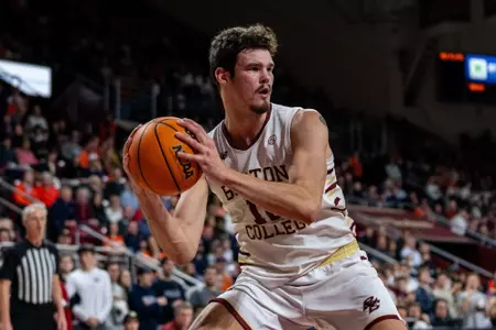 Quinten Post and his Eagles' teammates host Florida State on Tuesday evening