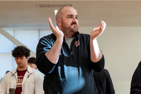 Coach BDP at Fencing Championships