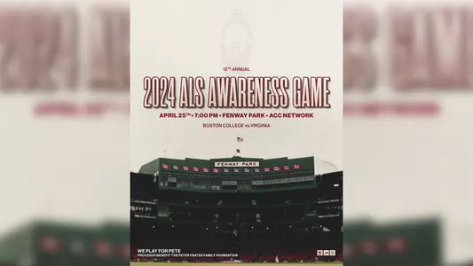 Graphic: Boston College Baseball ALS Awareness Game