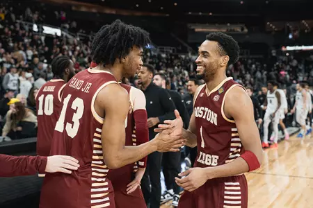 Boston College advanced to the second round of the NIT, taking on UNLV on Sunday, March 24