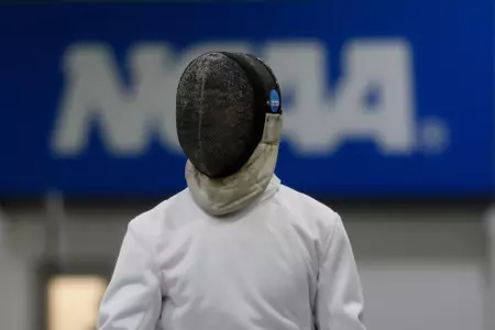 Levi Hughes at NCAA Fencing Championships
