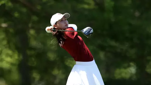 Cynthia Zhang fired an opening round 71 at the 2024 ACC Championship
