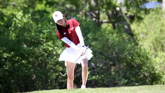 Cynthia Zhang and the BC Women's Golf Team tied for 10th place at the ACC Championship