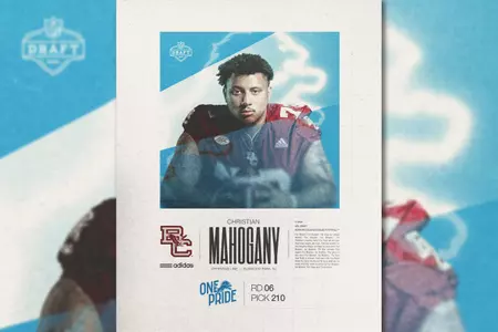 Christian Mahogany Draft Graphic
