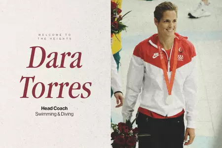 Boston College has hired 12-time Olympic medalist Dara Torres as its next head swimming & diving coach