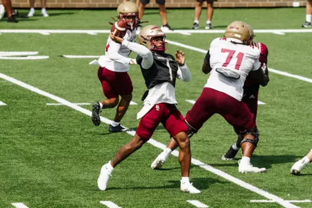Thomas Castellanos mid-throw