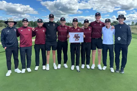 Boston College took home the team title at the 2024 Red Bandanna Invitational