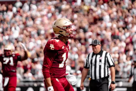 Grayson James celebrating