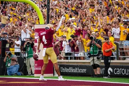 Reed Harris touchdown celebration