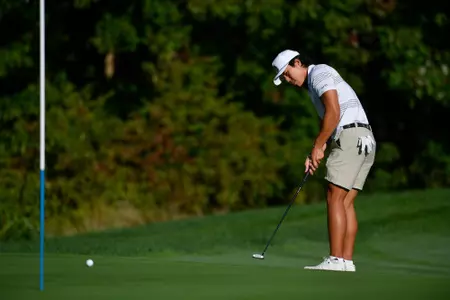 Ben Hong and the Boston College Men's Golf team sit in fourth place after day two of the Bryan National Collegiate