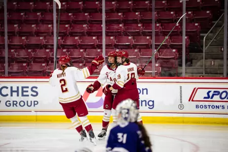 goal celly vs holy cross