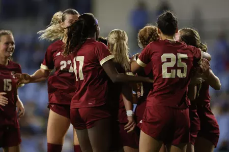goal celebration vs unc