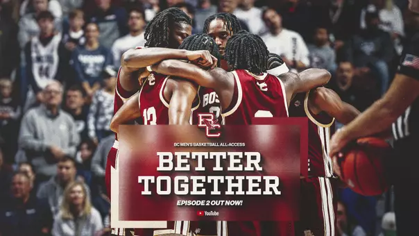 Men's Basketball Team Huddle