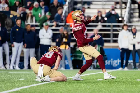 Boston College Football vs. Notre Dame, Saturday, November 1, 2025