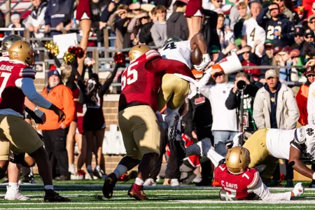 Boston College Football vs Notre Dame, November 1, 2025