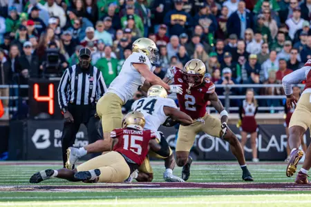Boston College Football vs Notre Dame, November 1, 2025