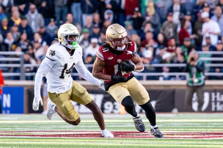 Boston College Football vs Notre Dame, November 1, 2025