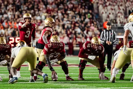 Boston College Football vs Notre Dame, November 1, 2025