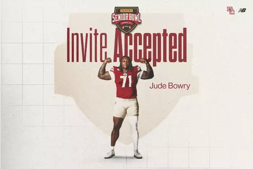 JODE BOWRY SENIOR BOWL INVITE ACCEPTED