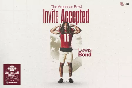 LEWIS BOND AMERICAN BOWL INVITATION