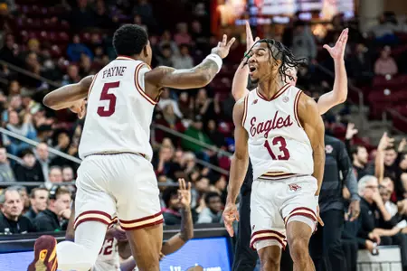 Boston College Men's Basketball - Fred Payne and Donald Hand Jr.
