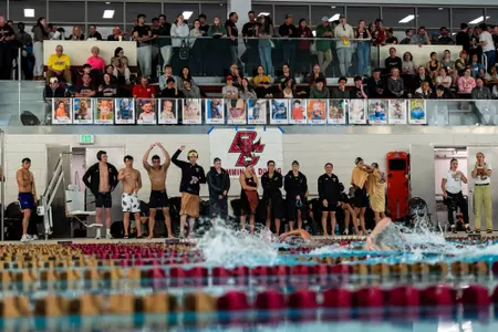 Swimming and Diving on Senior Day