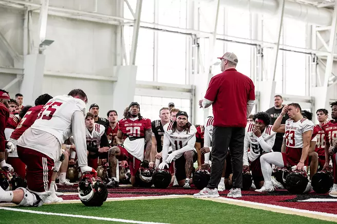 2025 Boston College Football Spring Practice Central