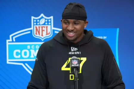 NFL: Combine - Donovan Ezeiruaku
