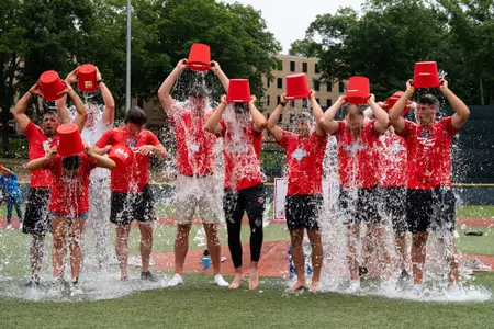Boston College Baseball Ice Bucket Challenge