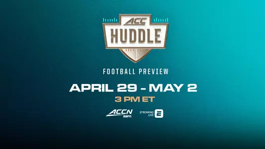 Boston College will be the featured team on ACC Huddle on Friday, May 2 at 3 p.m. ET