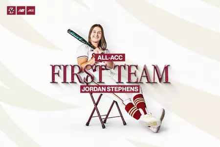 Jordan Stephens All-ACC Graphic