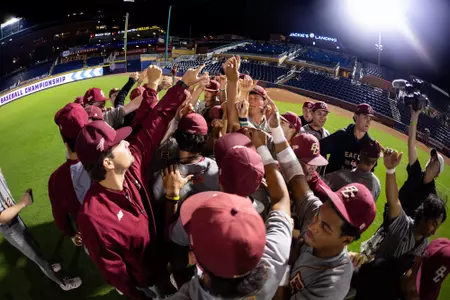 May 21, 2025: the ACC Baseball Championship matchup at Durham Bulls Athletic Park in Durham, NC. (Scott Kinser)