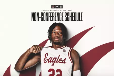 Boston College Men's Basketball announced its 2025-26 non-conference schedule