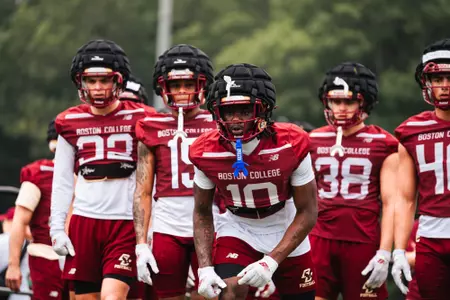 Boston College Football- Syair Torrence- Training Camp
