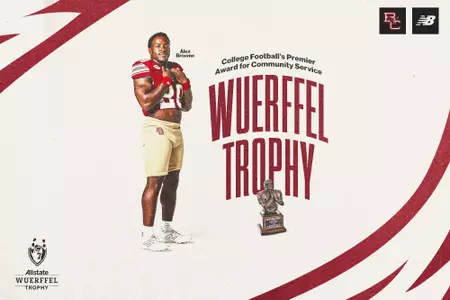 Boston College Football- Alex Broome- Wuerffel Trophy Watchlist- Graphic Image