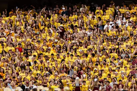 BC Football Duquesne Crowd Shot 2024