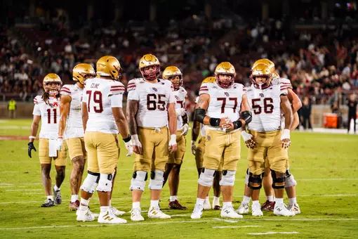BC offensive linemen
