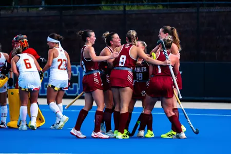 Field Hockey Weber Goal Against Maryland