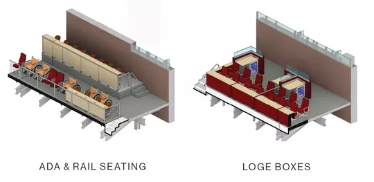 ADA & Rail Seating